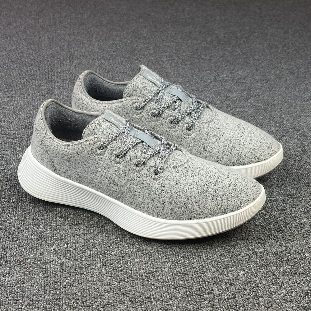 Allbirds Wool Runner Mizzle WR2 Men's Size 11 Gray Merino Wool Lace Up Sneakers